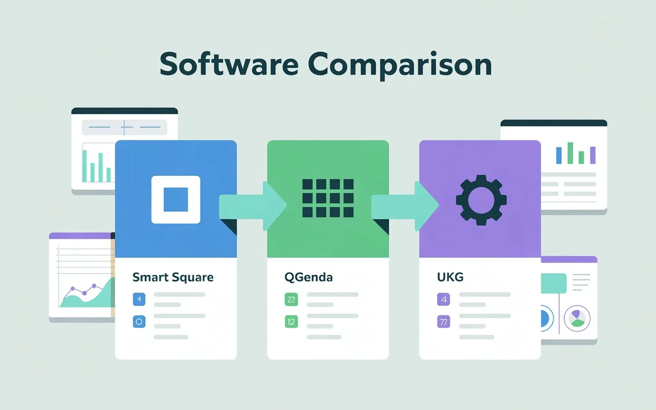 Smart Square vs QGenda vs UKG: Ultimate 2025 Comparison 1 smart square hmh comparison